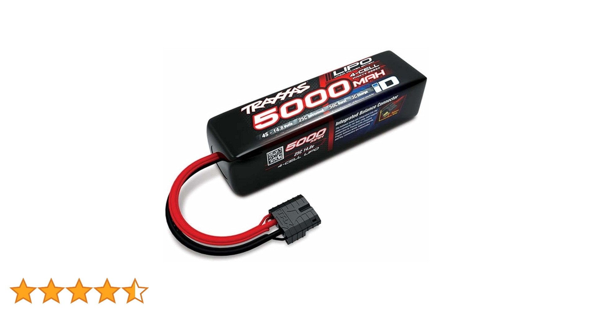 ◉Traxxas◉5,000 リポ LIPOバッテリー　① Amazon | Traxxas 14.8V 5000mAh 4セル リポバッテリー ロング